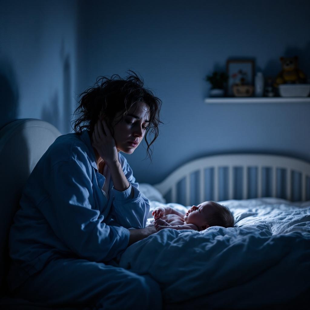 Avant : maman épuisée, nuits sans sommeil